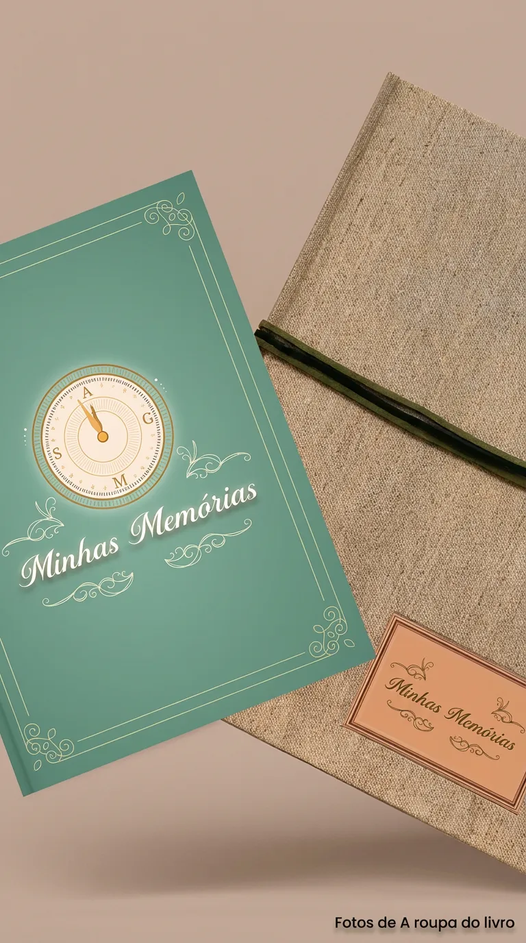 Livro físico das suas memórias